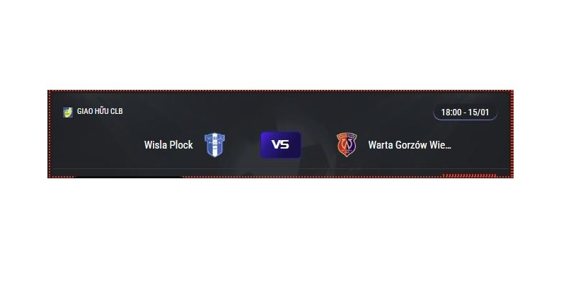 Trực tiếp Wisla Plock vs Warta Gorzów Wielkopolski 18:00, ngày 15/01/2025