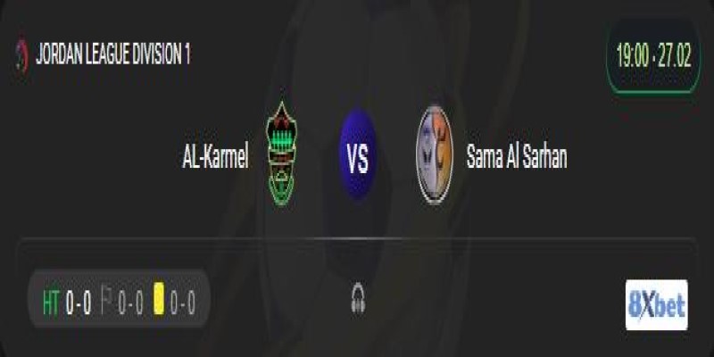 Xem trực tiếp AL-Karmel vs Sama Al Sarhan vào lúc 19:00, ngày 27/02/2025